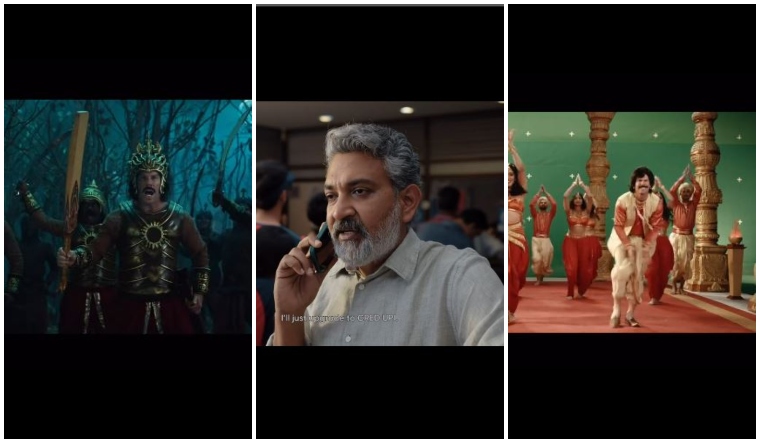 The ad has brought together S.S.Rajamouli and David Warner 